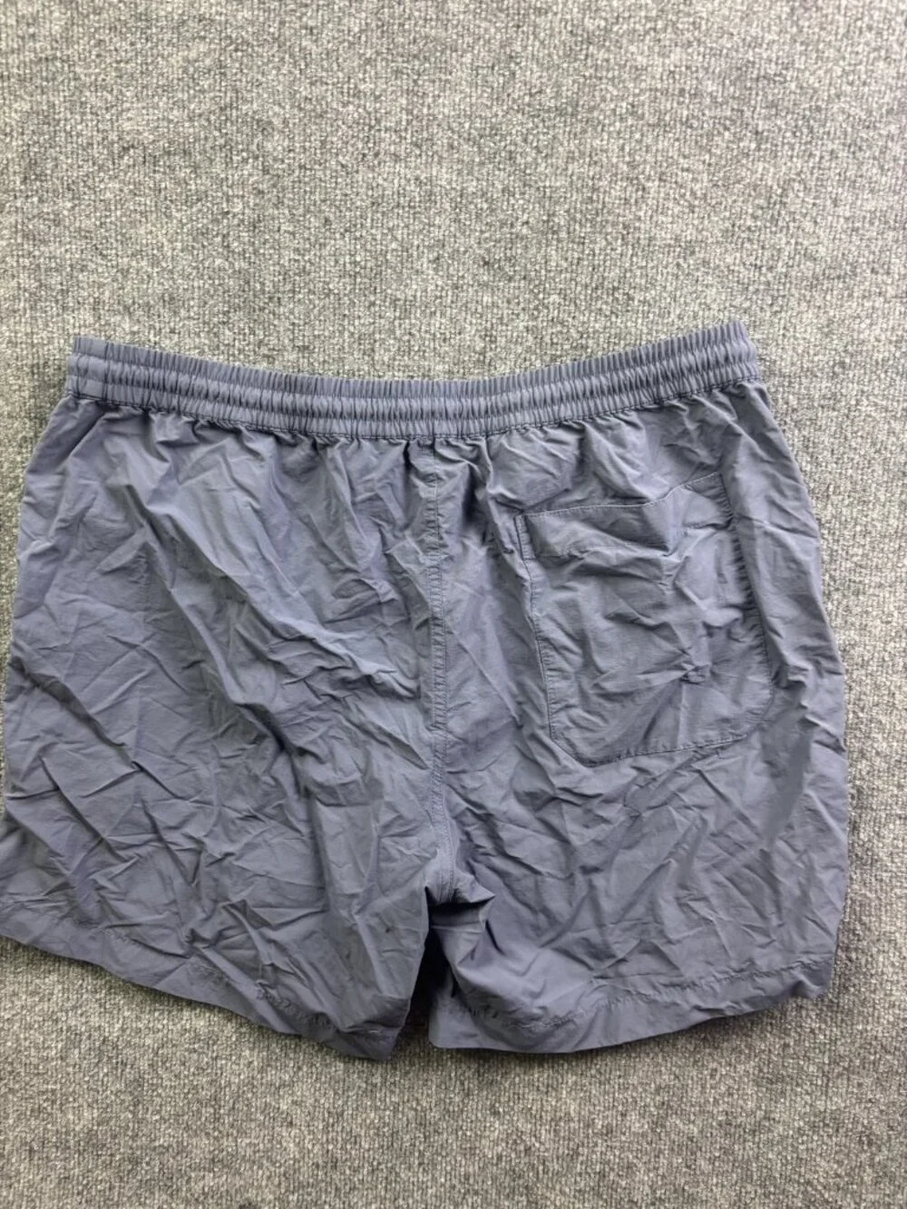 Madewell Shorts Mens XL Gray Swim Trunks Mesh‎ Lined Quick Dry Elastic Waist